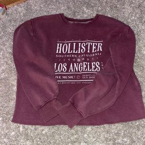 Hollister Cropped Crewneck